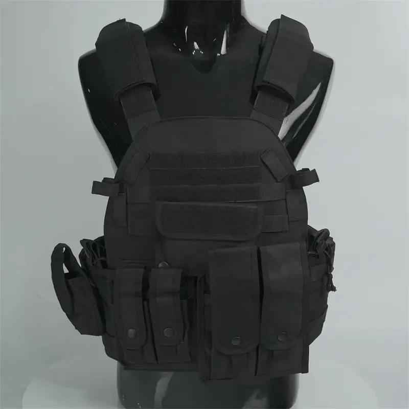 Professional China Bullet Proof Shield - FDY-07 Plate carrier Molle Black bulletproof Tactical Vest – Ganyu