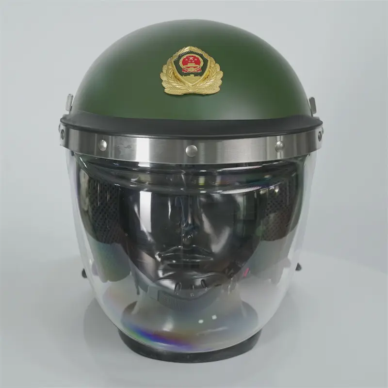 Lowest Price for Level 4 Ballistic - FBK-01G Military green Anti riot helmet – Ganyu