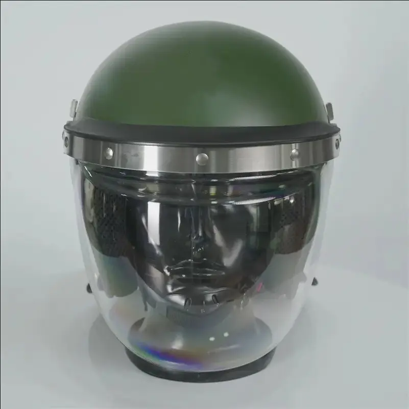 Anti riot helmet in military use Featured Image