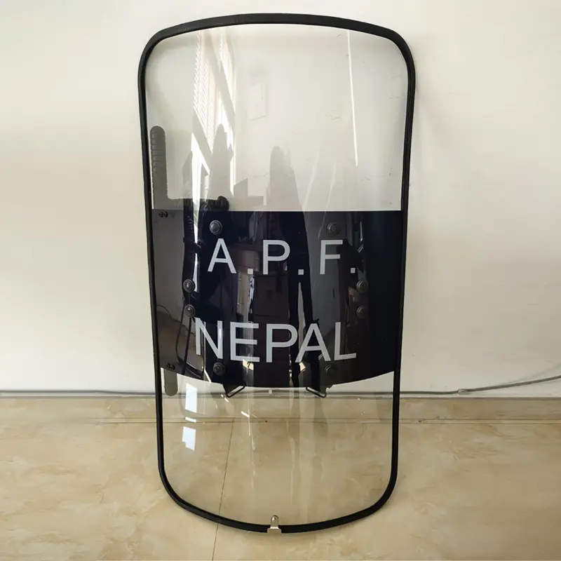 Short Lead Time for Riot Police Baton - Anti riot shield with baton holder – Ganyu