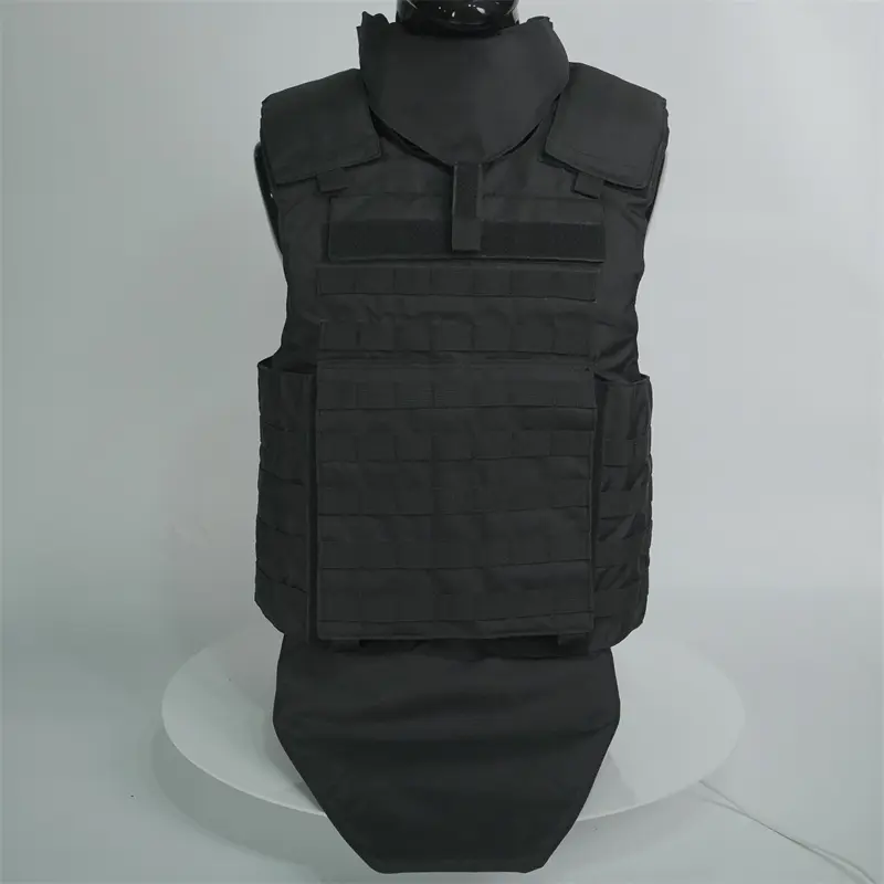 Fast delivery Bulletproof Pe Ballistic Shield - FDY-15 Black full body protection ballistic vest – Ganyu