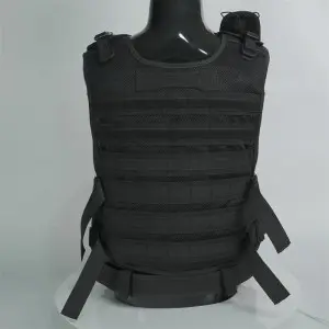 Supply OEM/ODM Double Safe Military Police Style Equipment Security Ballistic Bulletproof Vest Body Armour Vest