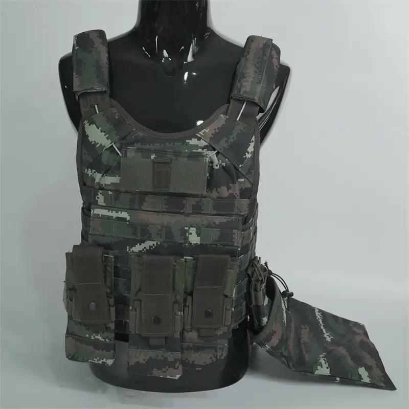 Fast delivery Bulletproof Pe Ballistic Shield - FDY-01 Camouflage Plate carrier bulletproof vest – Ganyu