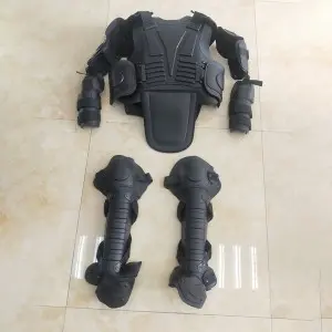 Leather Anti Riot Suit